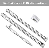 Denmay rozsdamentes acélból készült grill égő Weber Spirit E-210 E-220 S-210 S-220 modellekhez 12