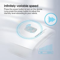 TOUCHBeauty elektromos fejmasszírozó készülék, 2 cserélhető fejjel és arckeféve 6