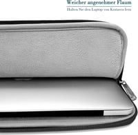 MacBook Air M2/M3 13,6" és Surface Pro 13" Fekete TECOOL Védőtok 5