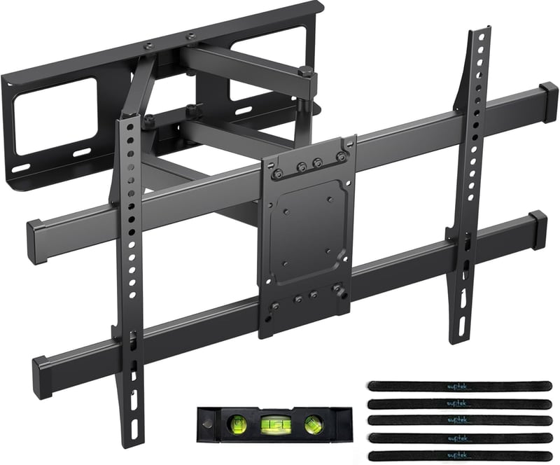 SUPTEK TV fali tartó 32-84" képernyőkhöz, dönthető, forgatható, 6 karú, VESA 600x400mm