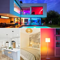 DiCUNO B22 Okos LED Izzó 9W - WiFi Vezérelhető, Melegfehér-Hidegfehér, RGBCW Színváltós, Alexa/Google Kompatibilis, Hub Nélküli, 2 db Csomag 8