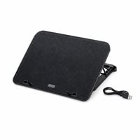 Cooler laptop NK 12-17 inch, 6 ventilatoare silențioase, înălțime reglabilă, 2 — defect, funcționează parțial: bază ruptă (stare: vezi a 2-a fotografie) 1