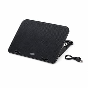Cooler laptop NK 12-17 inch, 6 ventilatoare silențioase, înălțime reglabilă, 2 — defect, funcționează parțial: bază ruptă (stare: vezi a 2-a fotografie)