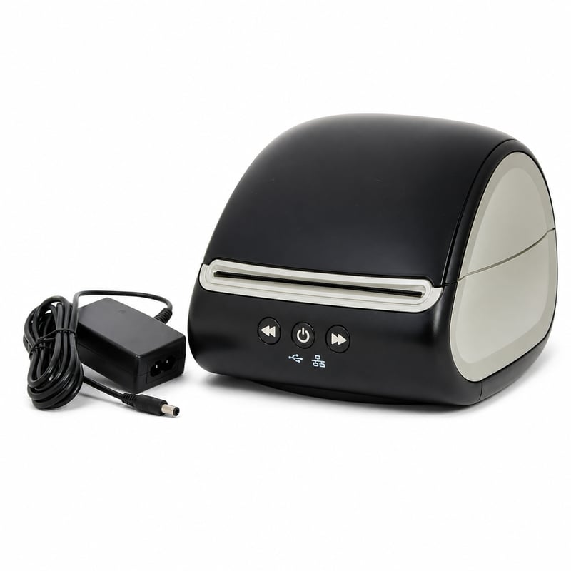 DYMO LabelWriter 5XL Címkenyomtató – Automatikus — hibás, alkatrésznek: Windows alatt hibára fut (állapot: lásd a 2. képet)