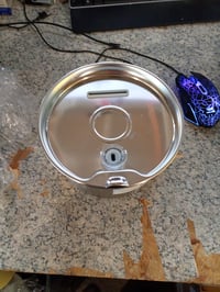 Fântână de apă pentru pisici ATMZIQXR din oțel inoxidabil 2,6 L - Fântână automată silențioasă cu nivel vizibil al apei — Fără cartuș de filtrare (stare: vezi a 2-a poză) 2