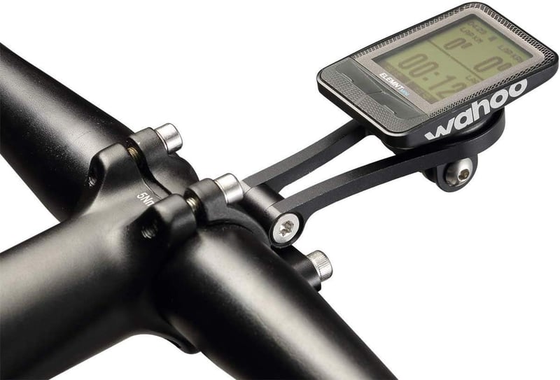 Bryton Rider GPS kompatibilis állítható kerékpár tartó, fekete