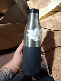 Nerezová termoska Emsa Bludrop Sleeve 0,7 l čierna, uzáver Quick-Press, 12h horúce, 24h studené, vhodná do umývačky riadu 2