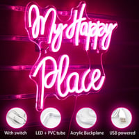 Koktél Neon Felirat - USB-s Fali Dekoráció Bároknak, Bulikhoz 3