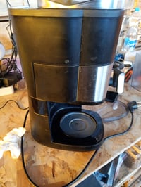 Cafetieră cu filtru Philips HD7900/50 All-in-1 cu râșniță conică integrată, 1,25 L, negru - utilizat 5