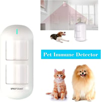 Wolf Guard W4Q-W06 WiFi + 4G Vezeték Nélküli Riasztórendszer Tuya Smartlife Applikációval, Napelemes Kültéri Szirénával, Ajtó/Ablak Érzékelő 7
