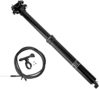 DONGKER Teleszkópos Nyeregcső Hegyi Kerékpárhoz, Hidraulikus, 30.9/31.6 mm x 445 mm, Alumínium, Állítható Magasságú Ülésszár MTB Biciklihez 1