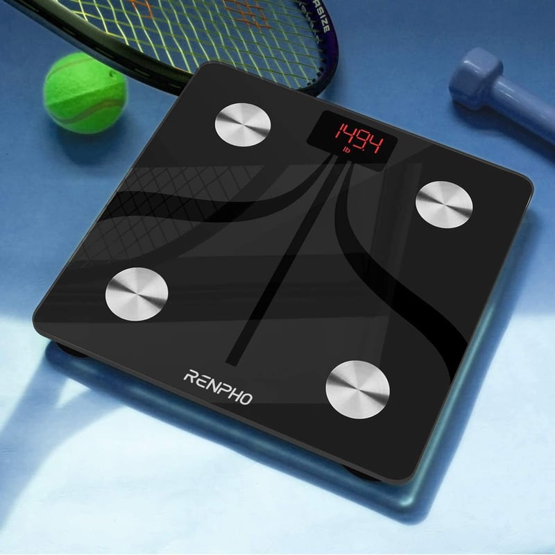 RENPHO Bluetooth Testzsírmérleg USB Töltéssel, 180kg-ig
