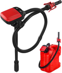 Elektromos Üzemanyag Szivattyú Automatikus Leállítással - Olaj és Dízel Folyadék Átemelő Pumpa 3 Adapterrel, 9 L/perc 1