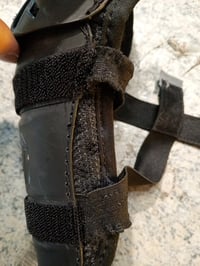 Genunchiere copii O'NEAL Peewee, mărimea M/L, negre, pentru motocross, MTB, mountain bike, vârsta 4-9 ani, folosite 5