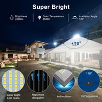 MEIHUA 35W-os LED reflektor, 3500LM, hidegfehér, kültéri, vízálló, IP66 4