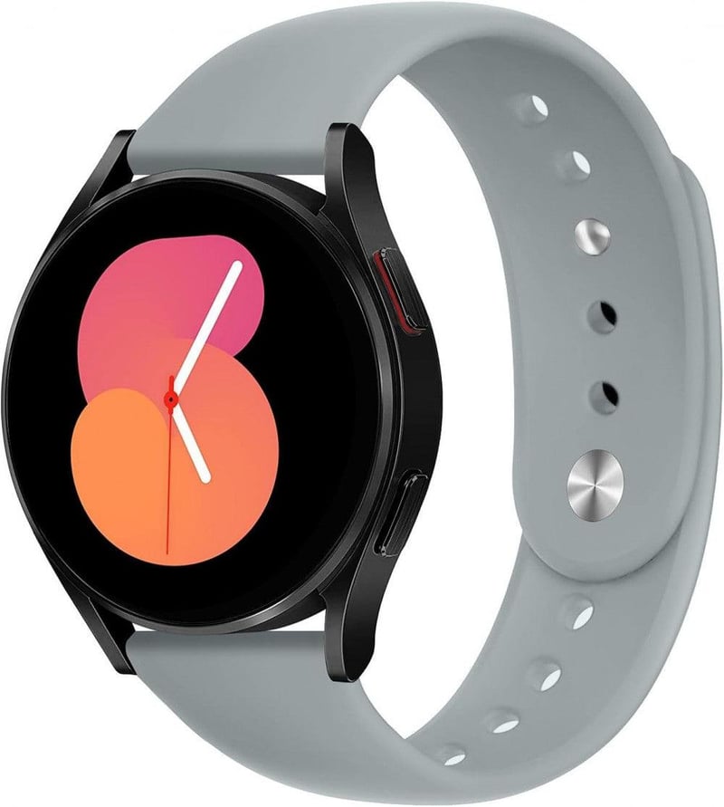 Samsung Galaxy Watch 3 Felhős Szürke Szilikon Sportszíj