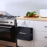 Winlauyet 12 db Z-alakú ajtóakasztó - Erős, rozsdamentes acél kampók szekrényekre 4