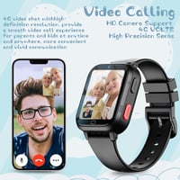Kinder 4G GPS Okosóra Gyerekeknek - Videohívás, SOS, Lépésszámláló, WiFi 5
