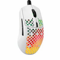SteelSeries Aerox 3 Snow bijeli RGB gaming miš - lagan, perforirani dizajn — minimalne ogrebotine na donjem dijelu (stanje: vidi 2. sliku) 1
