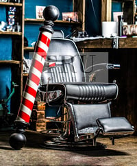 TRU BARBER 9000 RPM-es professzionális vezeték nélküli hajnyíró és borotva LED kijelzővel 6