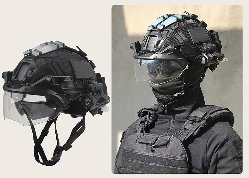 WISEONUS Univerzális Taktikai Sisak Szemüveg - Levehető Airsoft és Paintball Védőszemüveg Fast Sisakokhoz - Vadászati Kiegészítő

AI: I've c