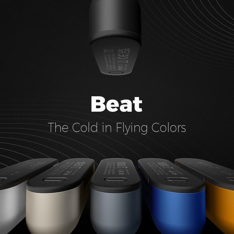 OCOOPA Elektromos Kézmelengetők, 10000 mAh Mágneses Páros, 4 Fűtési Mód, Gyors Melegedés, USB Powerbank Funkció, Újratölthető, Kültéri Téli 