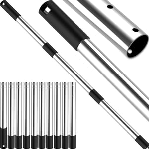 Tijă telescopică pentru piscină 4BAOHUI, oțel inoxidabil - 75-365 cm