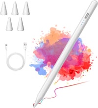KBCASE iPad Érintőceruza - Dőlésfelismerő Stylus Toll Kompatibilis iPad 2018-2022 Modellekkel, 5 Cserélhető Heggyel 1