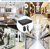 CCTV 4 csatornás biztonsági kamerarendszer rögzítő, AHD/CVI/TVI/DVR kompatibilis 2