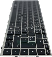 TellusRem Francia Háttérvilágítású Billentyűzet HP 840 G5/G6, 745 G5/G6, ZBook 14u G5/G6 Laptopokhoz - Felújított, Környezetbarát 5