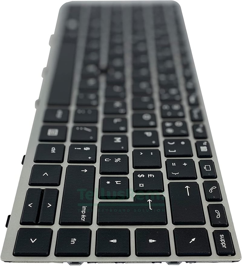 TellusRem Francia Háttérvilágítású Billentyűzet HP 840 G5/G6, 745 G5/G6, ZBook 14u G5/G6 Laptopokhoz - Felújított, Környezetbarát