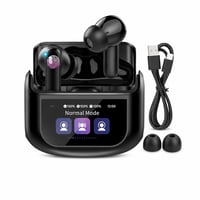 Thunelec 2026 Bluetooth 5.4 Fülhallgató Érintőképernyővel — hibás, részben működik: elengedett kijelző-ragasztás (állapot: lásd a 2. képet) 1