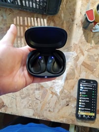 Bezdrôtové športové slúchadlá JBL Endurance Peak 4 s háčikom za ucho, čierne/sivé – používané 3