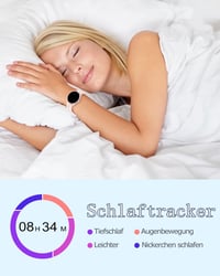 HUAKUA Okosóra Telefonálási Funkcióval, Bluetooth Hívás, SpO2 Mérés, Pulzusmérő 5