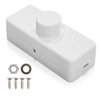 LED Dimmer Kapcsoló: Fehér, Zajtalan, 3-100W, 220-240V, Zsinóros, Halogén és LED Lámpákhoz 1