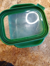 Mepal Cirqula Multi Bowl četvrtasta posuda za čuvanje hrane 1500 ml vivid green - hermetička — izgrebana površina s mrljama (stanje: vidi 2. sliku) 3