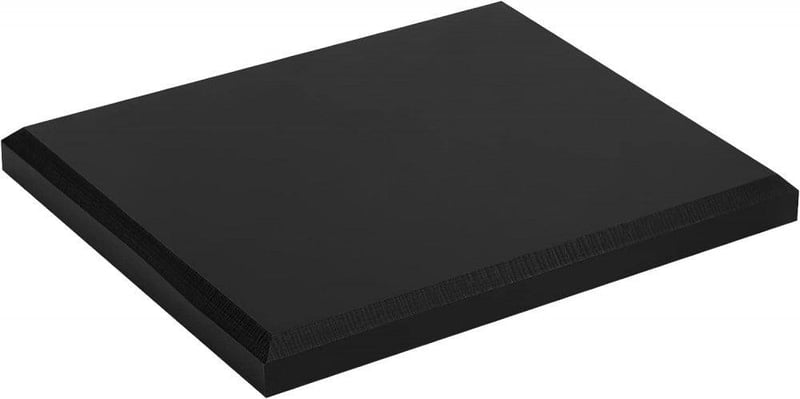 Fekete Akril Kiállítási Alap 4db-os Szett - Téglalap Alakú Displayhez
