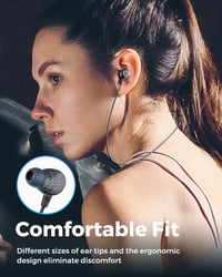 SoundPEATS Q30 HD+ Bluetooth Fülhallgató - Vízálló, Sportos, 12 Órás Üzemidő 6