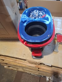 Súprava na vytieranie Vileda H2O Spin s vedrom, dvojkomorový systém, hlavica z mikrovlákna, pedálový mechanizmus — Chýba násada (stav: pozri 2. obrázok) 3