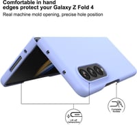 Samsung Galaxy Z Fold 4 5G Lila Védőtok 2