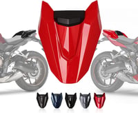 PSLER Hátsó Ülés Burkolat Honda CB650R CBR650R Motorokhoz - ABS Műanyag Karbon Hatású Üléstakaró 6 Színben (Világos Piros) - 2018-2023, Bright red 1