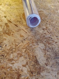 Folie autoadezivă pentru mobilă d-c-fix, aspect lemn Sanremo Eiche Sand, 90 cm x 2,1 m - Șifonată pe o parte (stare: vezi a 2-a fotografie) 2