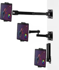 Laetass 360°-ban forgatható, kihúzható fali tablet tartó 4-13" készülékekhez 1