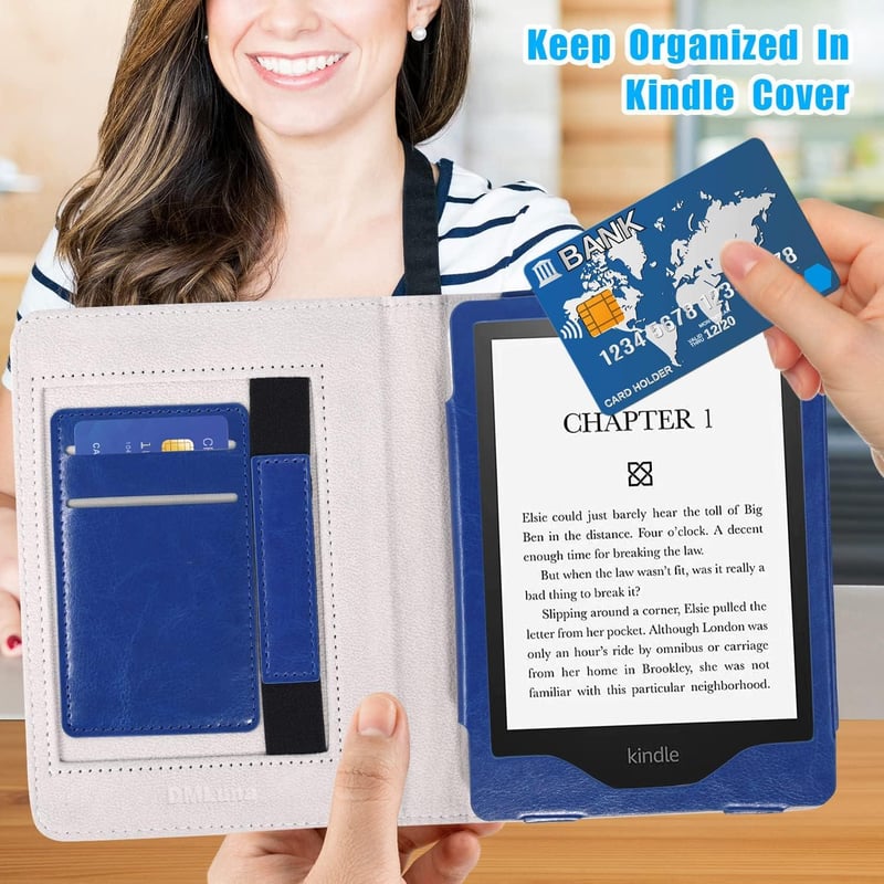 Kindle Paperwhite 2021 Csillagos Éj Tok Kártyatartóval