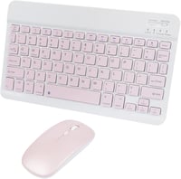 Bluetooth Vezeték Nélküli Billentyűzet és Egér Szett - Ultravékony Ergonomikus Újratölthető Kombó Tablethez, Telefonhoz, PC-hez, Mac-hez 9