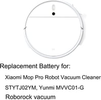 CITYORK 6200 mAh Li-Ion Akkumulátor Xiaomi Mop 2S/Pro/P Robotporszívókhoz - Csereakkumulátor STYTJ02YM/XMSTJQR2S Modellekhez, 1 Órás Gyorstö 8