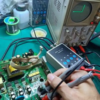 Hantek Digitális Oszcilloszkóp Teszter, Fekete, 100MHz 5