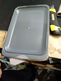 TATAY Set posuda za čuvanje hrane u hladnjaku, 4 komada, s poklopcem, složive, prikladne za zamrzivač i mikrovalnu pećnicu, bez BPA, 17x3 4