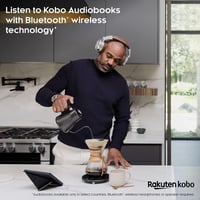 Kobo Sage E-könyv Olvasó - 8" HD Érintőkijelző, Vízálló, 32GB, Állítható Fényerő, Kék Fény Szűrő, Bluetooth, WiFi, E Ink Carta Technológia 5