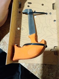 Gerber Vital Pack Saw píla na kosti s puzdrom, dĺžka čepele 8,6 cm, oranžová rukoväť, používané — bez puzdra na opasok (stav: pozri 2. obrázok) 2